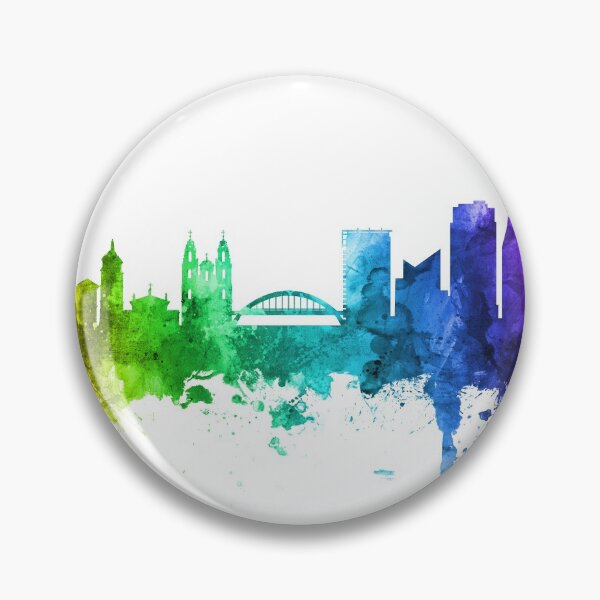 Item preview, Vilnius Lithuania Skyline designed and sold by ArtPrints.