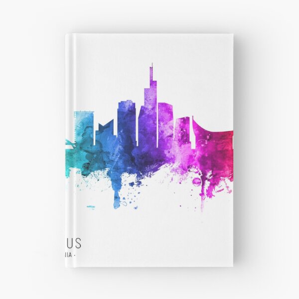 Item preview, Vilnius Lithuania Skyline designed and sold by ArtPrints.