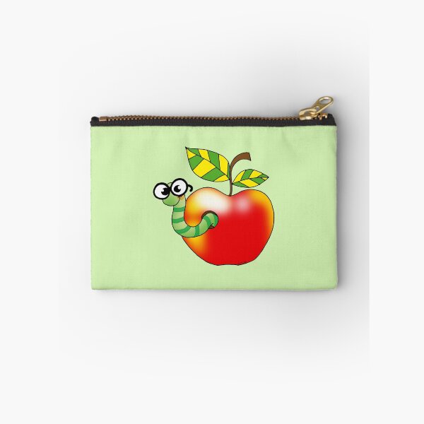 Item preview, Ratón de biblioteca inteligente con manzana roja designed and sold by CuteCartoon.
