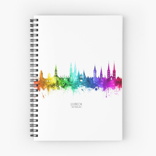 Item preview, Lubeck Germany Skyline designed and sold by ArtPrints.