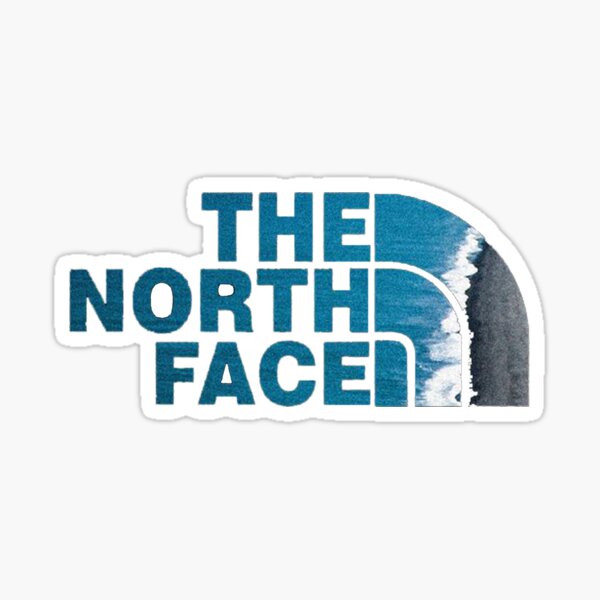 the north face free stickers