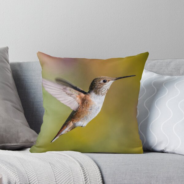 Aperçu de l'œuvre Couleur dans la suspension - Rufous Hummingbird créée et vendue par Tom Talbott.