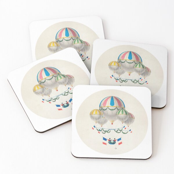 Item preview, French flag decorated group of air balloons designed and sold by leadwithart.