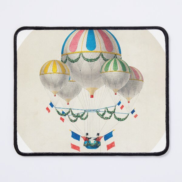 Item preview, French flag decorated group of air balloons designed and sold by leadwithart.