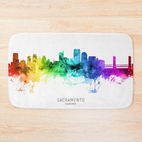 Item preview, Sacramento California Skyline designed and sold by ArtPrints.