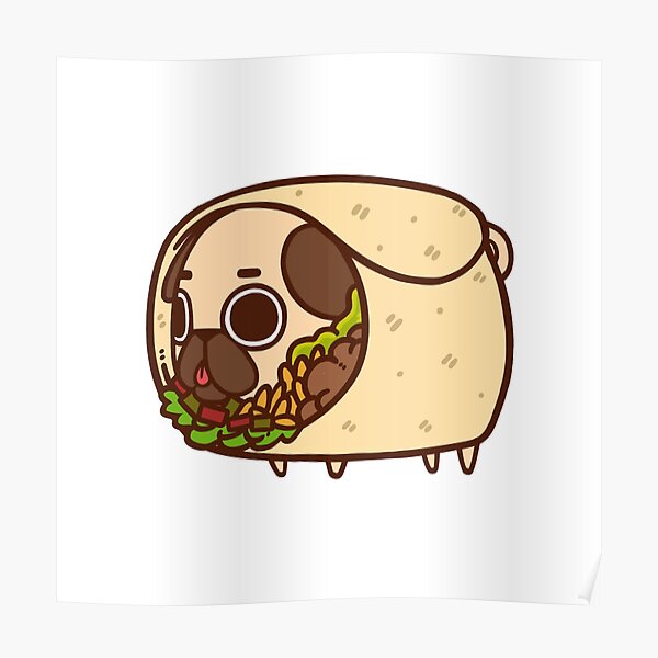 Puglie Burrito Poster