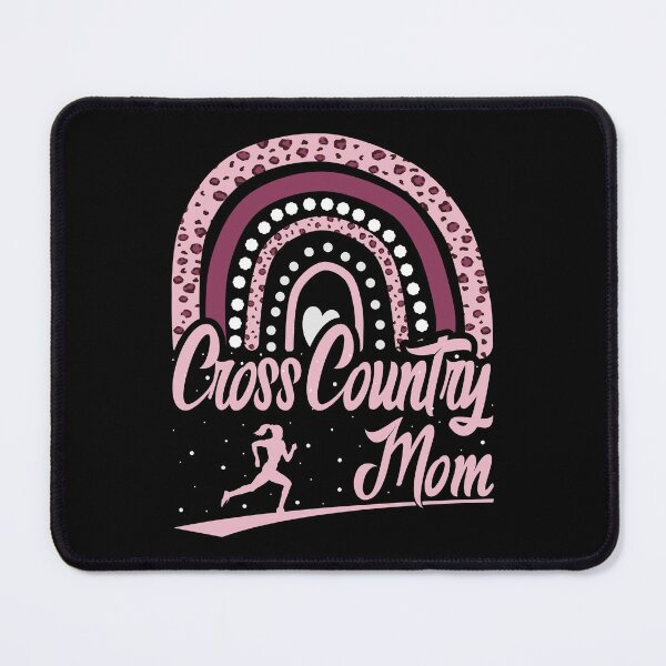 Item preview, Cross Country Mom Running Leopard Rainbow XC Running Girl designed and sold by grinta2021.