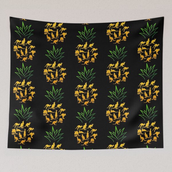 Item preview, Kangaroos pineapple designed and sold by tuyetnhung98.