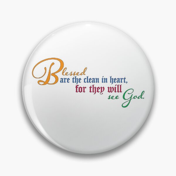 Item preview, Beatitude: Blessed Are the Clean in Heart designed and sold by KTSubz Faith & Fun Designs.