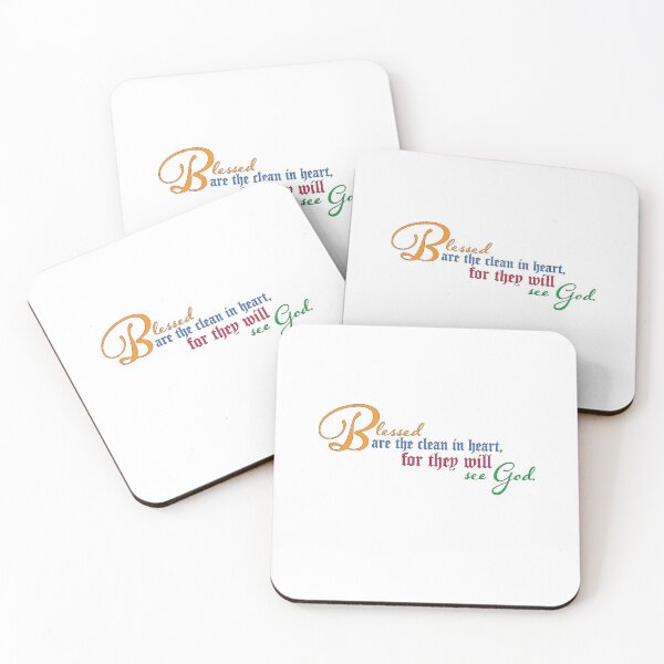 Item preview, Beatitude: Blessed Are the Clean in Heart designed and sold by KTSubz Faith & Fun Designs.