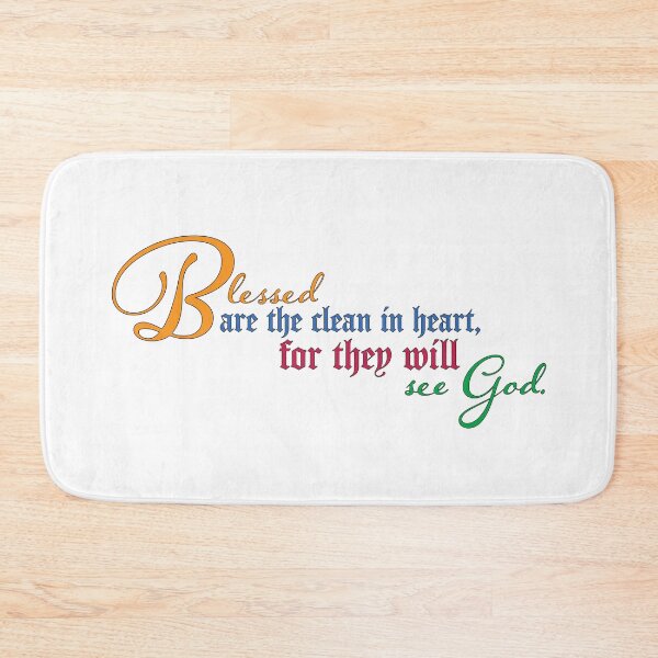 Item preview, Beatitude: Blessed Are the Clean in Heart designed and sold by KTSubz Faith & Fun Designs.