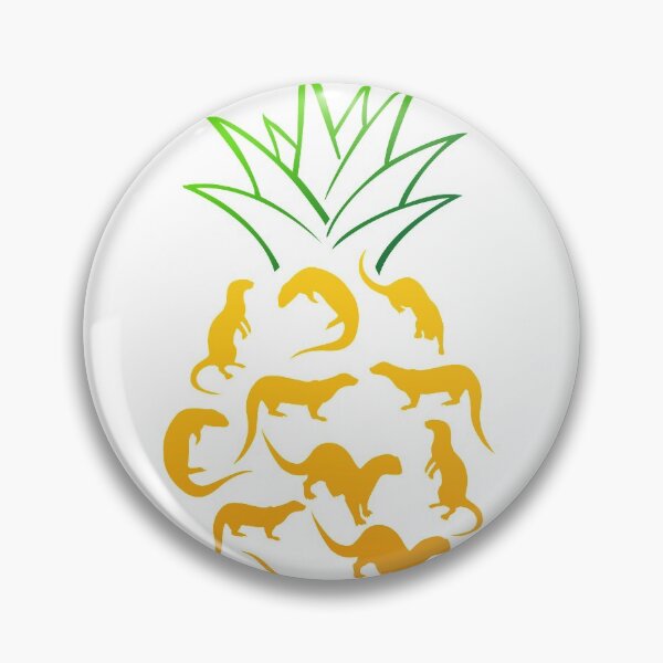 Item preview, Otters pineapple designed and sold by tuyetnhung98.