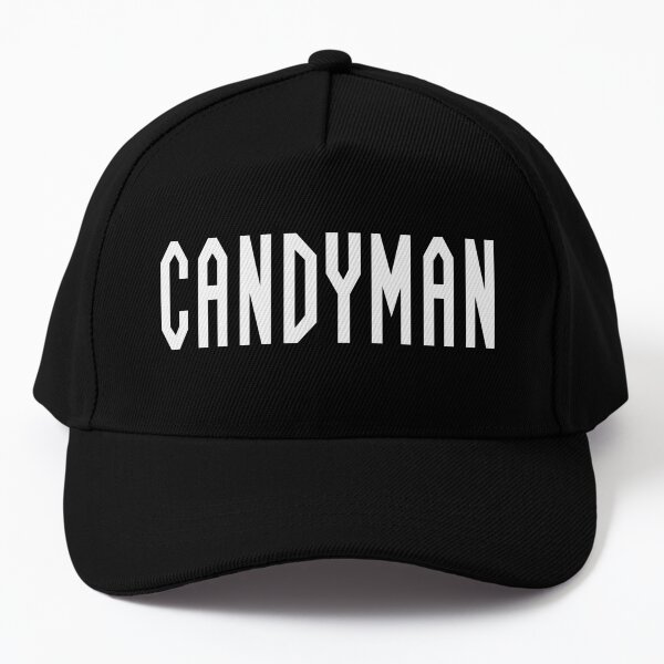 Candyman Logo - White Baseball Cap