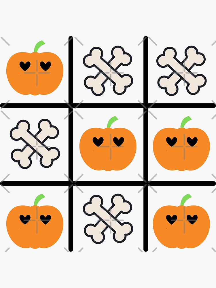 HALLOWEEN Tic-Tac-Toe Game