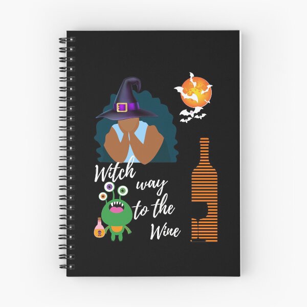 Item preview, Witch Way To The Wine ~ Wine Witch African American Trick or Treat designed and sold by JustaGurli.