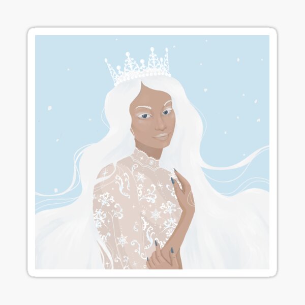 Lumia Portrait Blue - Ice Queen / Snow Queen Sticker