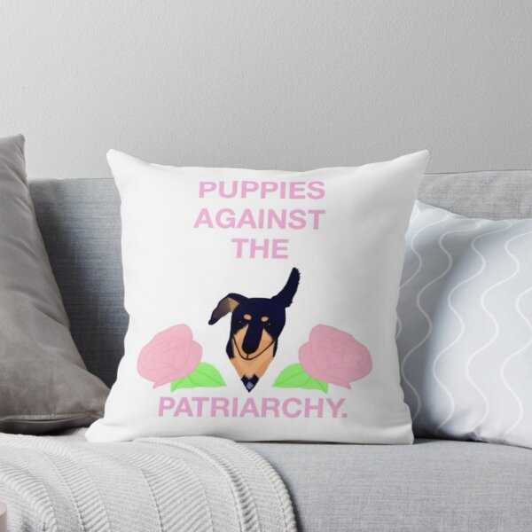 Item preview, Puppies Against the Patriarchy  designed and sold by femmedoe.