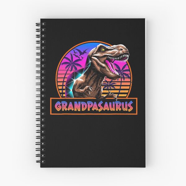 Item preview, Retro 80S Color Grandpasaurus T Rex Dinosaur Family Matching designed and sold by ThomsonRiot.