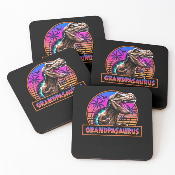 Item preview, Retro 80S Color Grandpasaurus T Rex Dinosaur Family Matching designed and sold by ThomsonRiot.