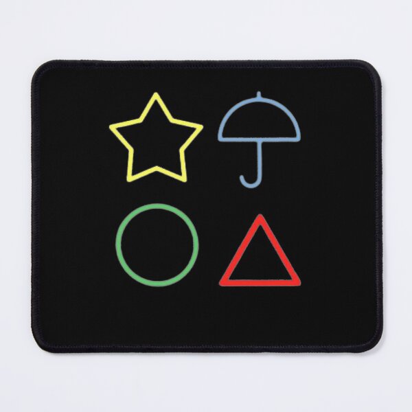 Item preview, Shapes Meaning Circle Triangle Star Umbrella Game designed and sold by ThomsonRiot.