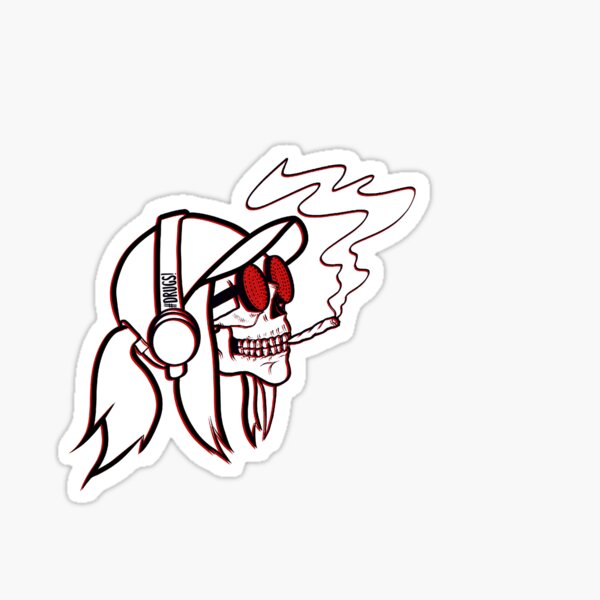 Artikel-Vorschau von Rezz raucht einen Joint, designt und verkauft von SickerStickerz.