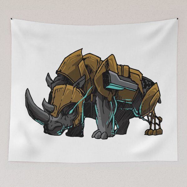 Item preview, Steampunk Rhino designed and sold by Vector Scout Lab.
