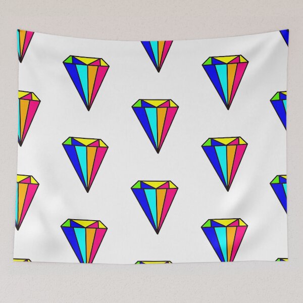 Item preview, Multicolor diamond designed and sold by MacaMacaMaca.
