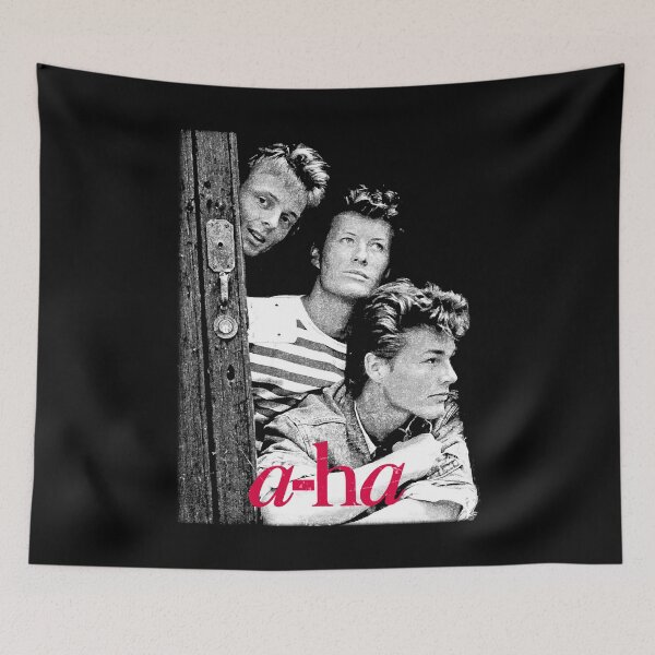Artikelvorschau, The Timeline A Ha Band Retro Design Langarm entworfen und verkauft von Romanahaband.