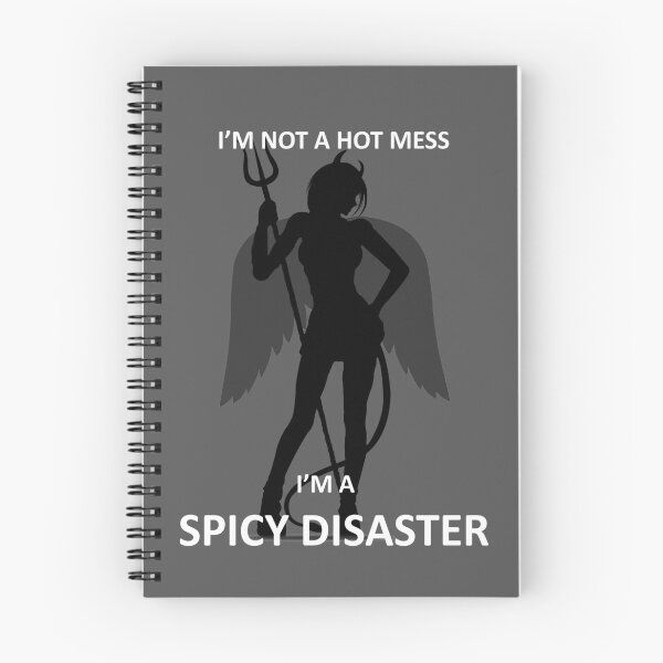 Item preview, I Am Not A Hot Mess I Am A Spicy Disaster Hot Girl Quotes designed and sold by anjanaartz.