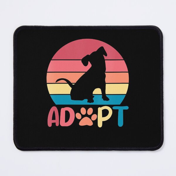 Item preview, Adopt A Dog. Don't Buy. Retro designed and sold by ThomsonRiot.