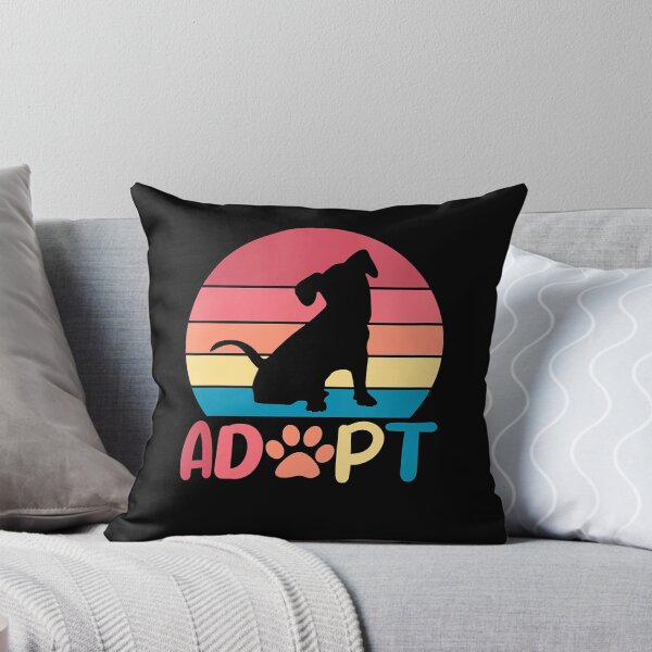 Item preview, Adopt A Dog. Don't Buy. Retro  designed and sold by ThomsonRiot.