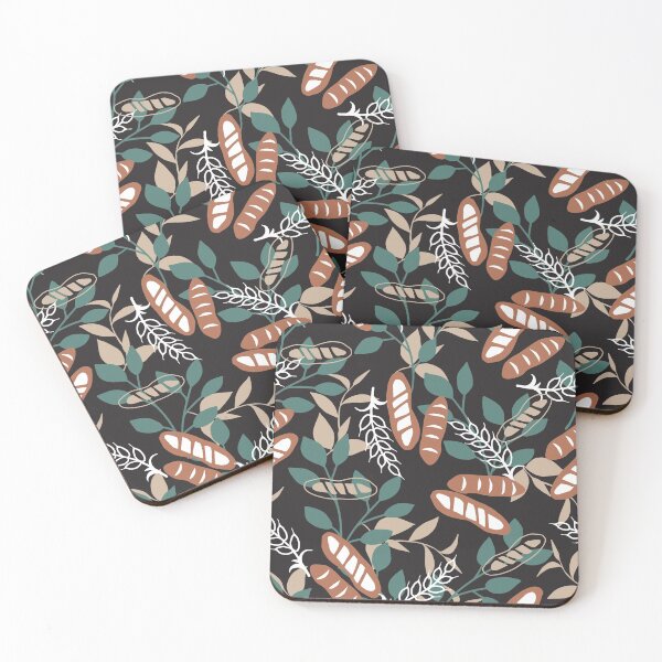Item preview, Delicious Homemade Baguette Bread Quotes and Pattern designed and sold by FlinArt.