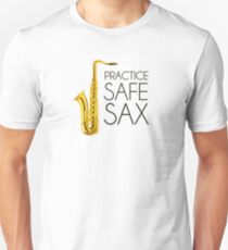 Camiseta unisex Practica Safe Sax