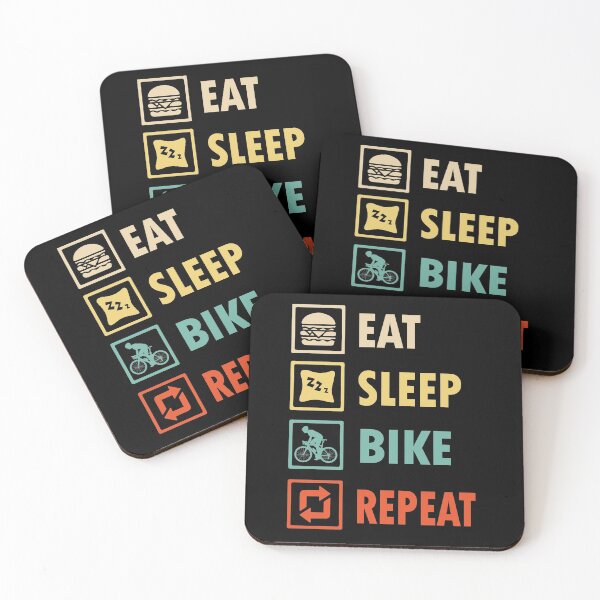 Item preview, Eat sleep bike repeat designed and sold by thanhmaidesign.