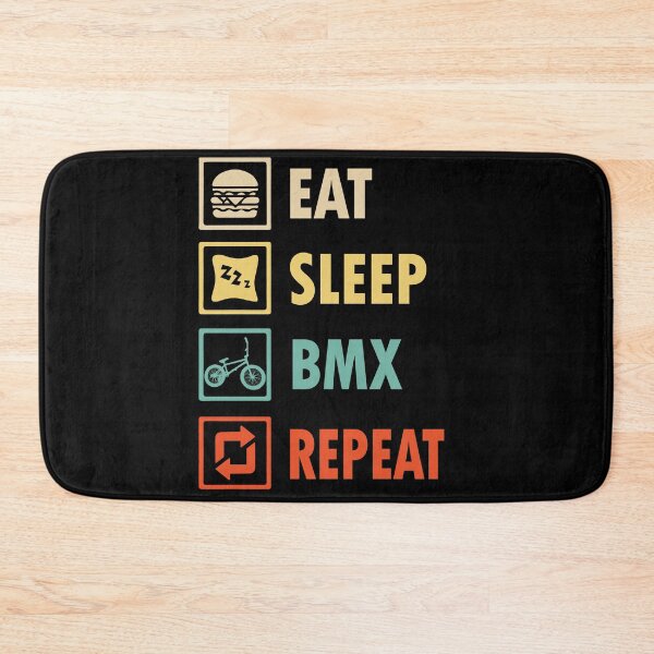 Item preview, Eat sleep BMX repeat designed and sold by thanhmaidesign.