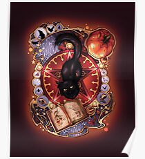 Black Cat Magic Poster