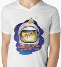 Ground Control to Major Tom Men's V-Neck T-Shirt