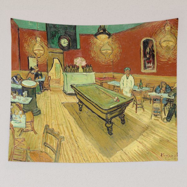 Item preview, The Night Cafe by Vincent van Gogh designed and sold by SimpleJoyStyle.