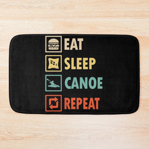 Aperçu de l'œuvre Manger dormir Canoë répéter créée et vendue par thanhmaidesign.