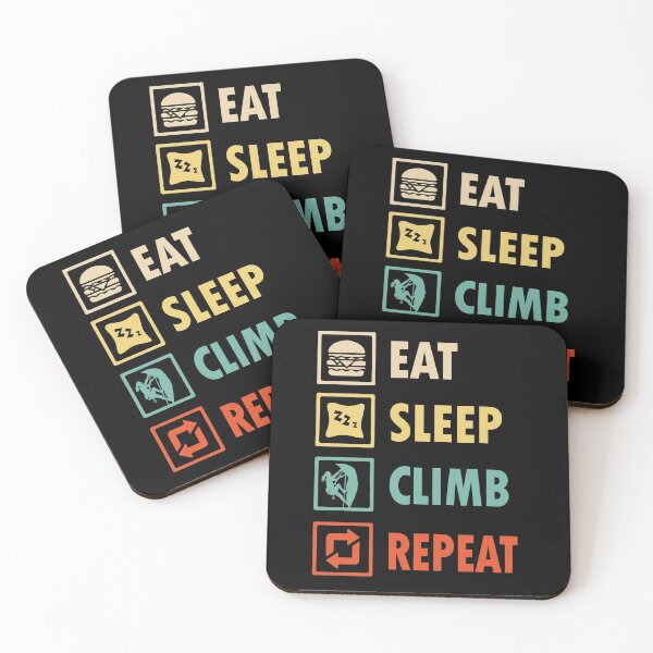 Item preview, Eat sleep Climb repeat designed and sold by thanhmaidesign.