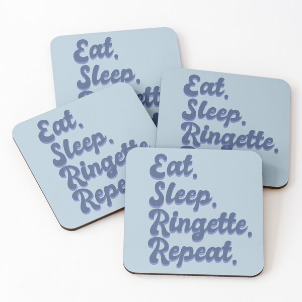 Item preview, Eat Sleep Ringette Repeat designed and sold by dacdibac.