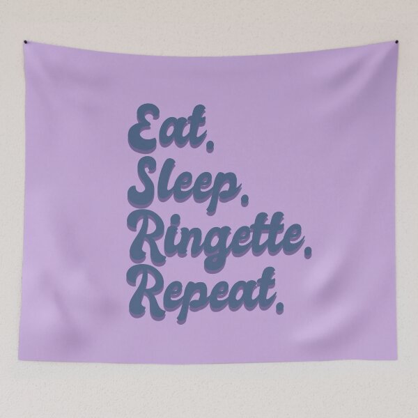 Item preview, Eat Sleep Ringette Repeat designed and sold by dacdibac.