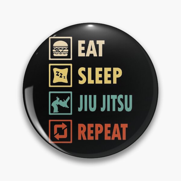Artikelvorschau, Iss Schlaf Jiu Jitsu Wiederholung entworfen und verkauft von thanhmaidesign.