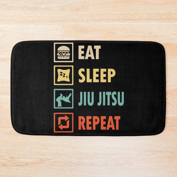 Item preview, Eat sleep Jiu jitsu repeat designed and sold by thanhmaidesign.