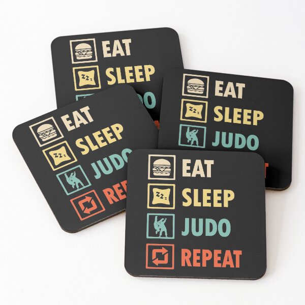 Item preview, Eat sleep Judo repeat designed and sold by thanhmaidesign.
