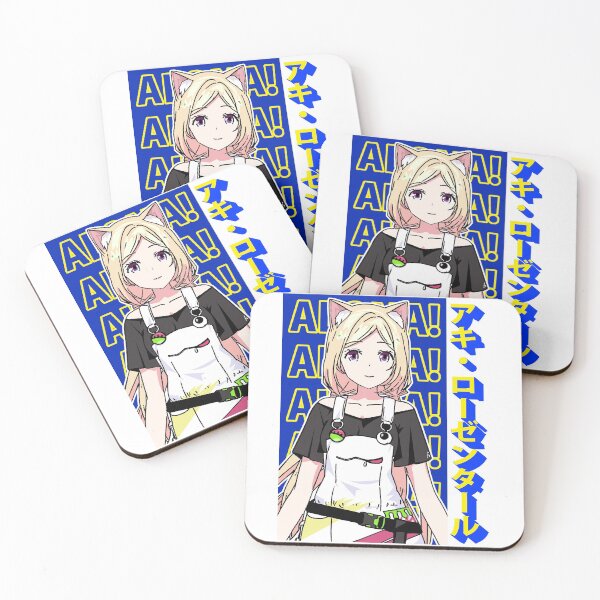 Item preview, Hololive Aki Rosenthal Cat Ears designed and sold by UDTee.