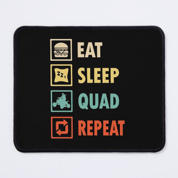 Item preview, Eat sleep quad repeat designed and sold by thanhmaidesign.