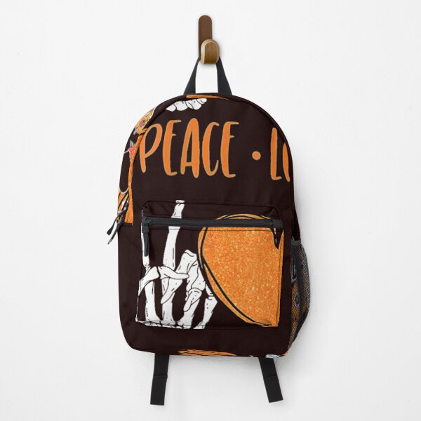 Item preview, Peace Love Teach Halloween designed and sold by bobeothuenha.