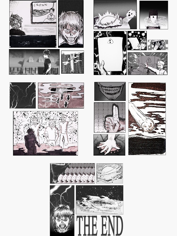 Thumbnail 3 of 3, Sticker, Comic designed and sold by shangmin.