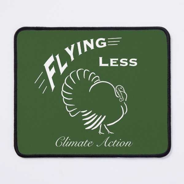 Item preview, Flying Less Climate Action, Climate Change (black) designed and sold by jvcoart.